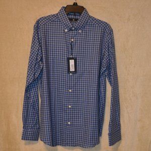 Men's Hart Schaffner Marx Long-Sleeve Button-Down Shirt, Size M